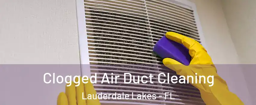  Clogged Air Duct Cleaning Lauderdale Lakes - FL